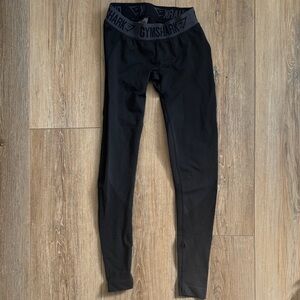 Gymshark XXS Charcoal Black Leggings